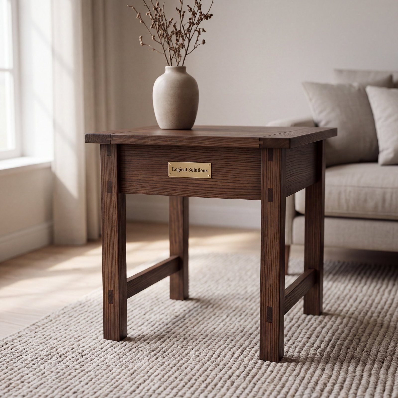 Orchard Row Side Table in Ash