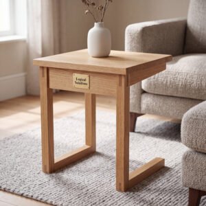 Eastgate Side Table in White Oak
