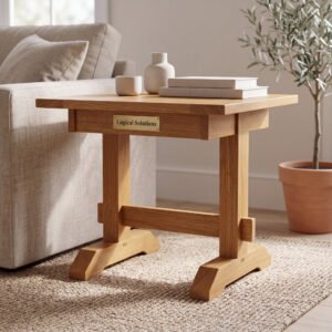 Kingsley Side Table in Elm