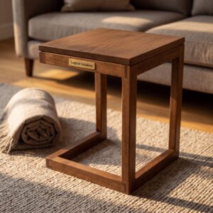 Kestrel Side Table in Elm