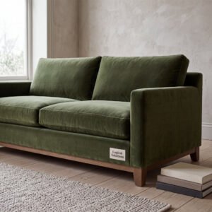Roxbury Mohair Velvet Sofa