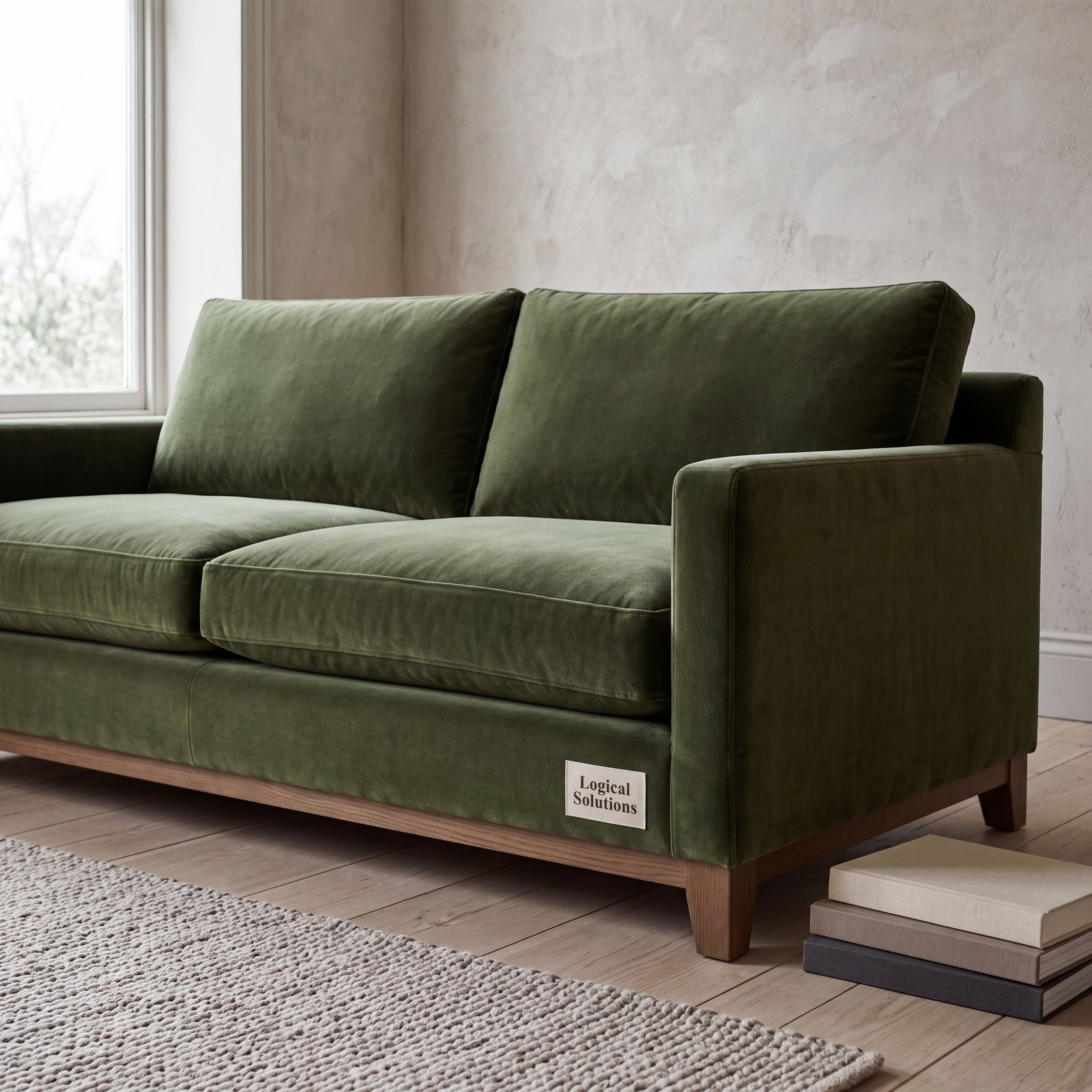 Roxbury Mohair Velvet Sofa