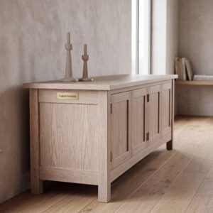 Quarry Hill Credenza in White Oak