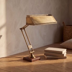 Gravesend Table Lamp in Antique Brass