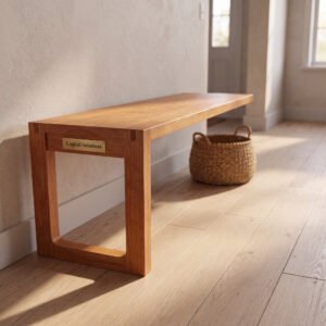 Prescott Entry Bench in Cherry