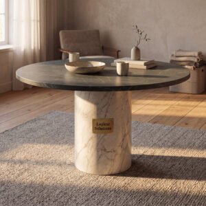 Tolliver Soapstone Marble Dining Table