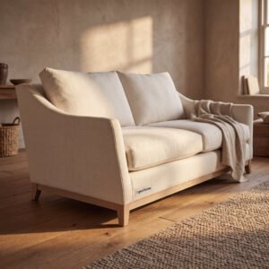 Ellery Cotton Twill Loveseat