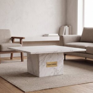 Dunmore Quartzite Marble Coffee Table