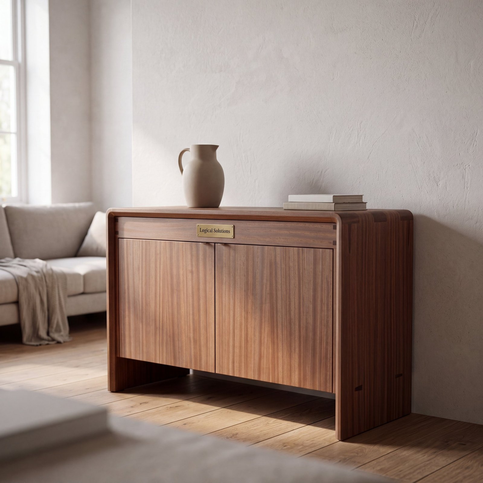 Stonebridge Bar Cabinet in Sapele