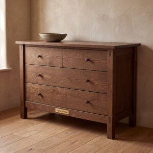 Lockwood Dresser in White Oak