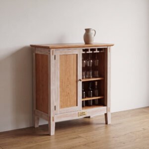Kingsley Bar Cabinet in Cherry