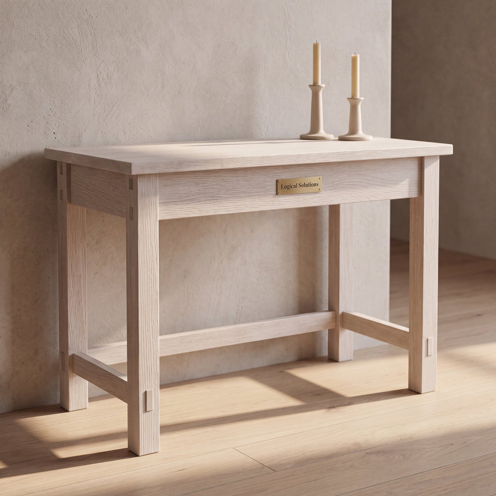 Linden Vanity in Rift Oak