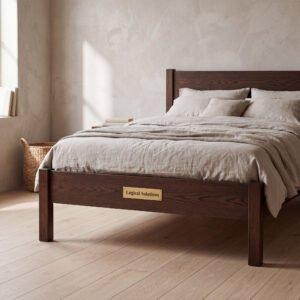 Oakhurst Bed in White Oak