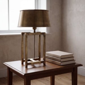 Quarry Hill Table Lamp in Antique Brass