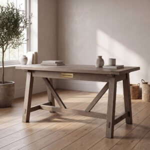 Marlow Desk in Rift Oak
