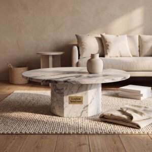 Ivywood Quartzite Marble Coffee Table