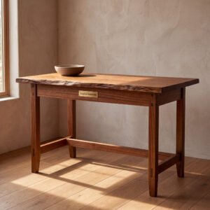 Thornbury Secretary Desk in Sapele