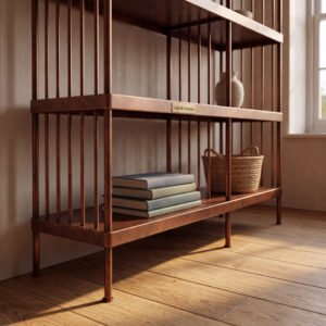 Norbury Etagere in Patinated Copper