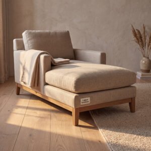 Lockwood Belgian Linen Chaise