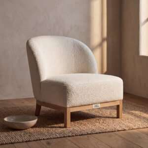 Wren Boucle Slipper Chair