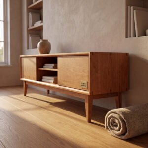 Northbrook Media Console in Cherry
