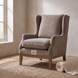 Chandler Chenille Wing Chair