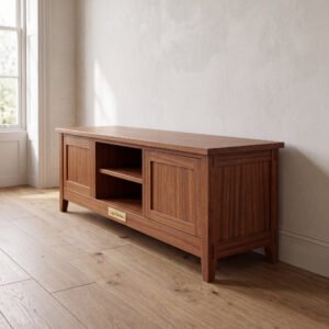 Ivywood Media Console in Sapele