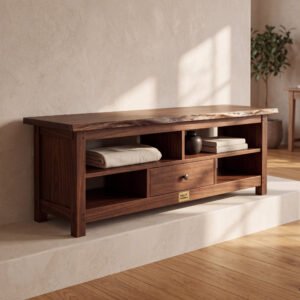 Northbrook Media Console in Sapele