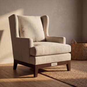 Norbury Chenille Wing Chair
