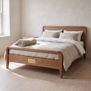 Stonebridge Bed in White Oak