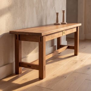 Birchall Entry Bench in Walnut