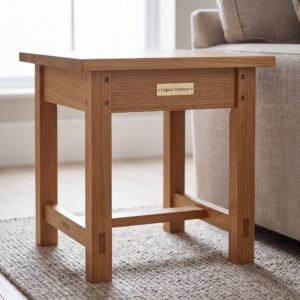 Glenmoor Side Table in Elm