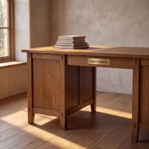 Pemberton Desk in Rift Oak