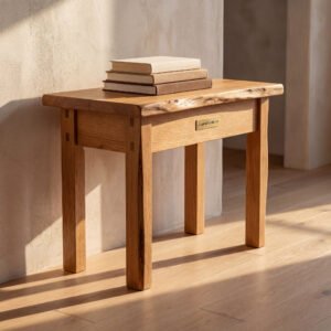 Montrose Accent Cabinet in White Oak
