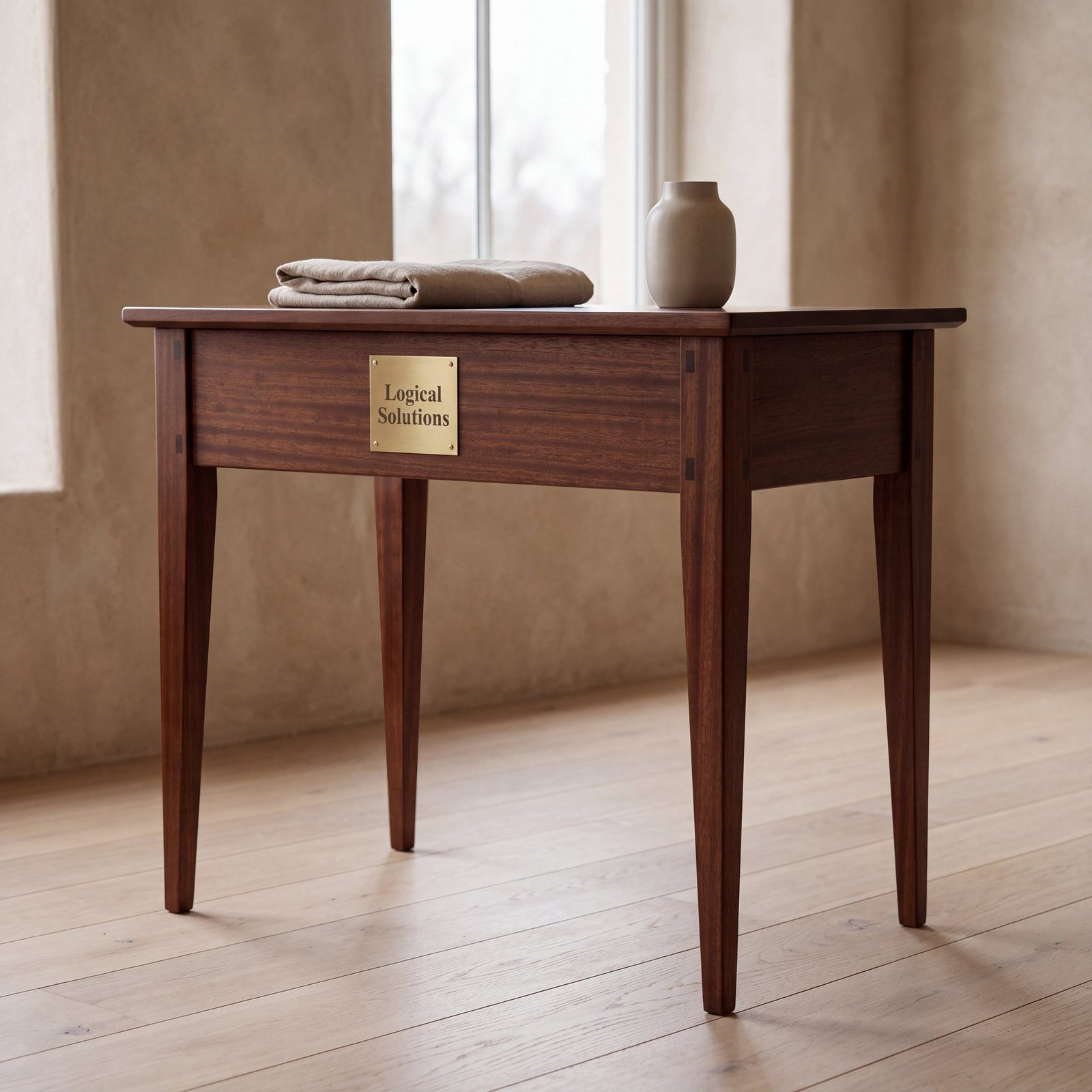 Kingsley Vanity in Sapele