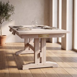 Whitfield Dining Table in Sapele