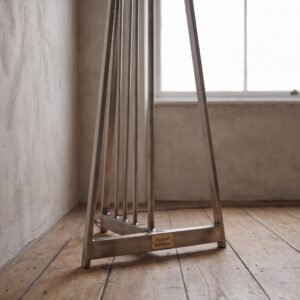 Norbury Floor Lamp in Brushed Nickel