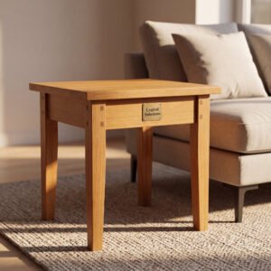 Merrow Side Table in Elm