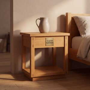 Halstead Nightstand in Rift Oak
