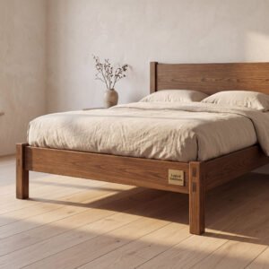 Thornbury Bed in Elm