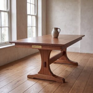 Quarry Hill Dining Table in Sapele