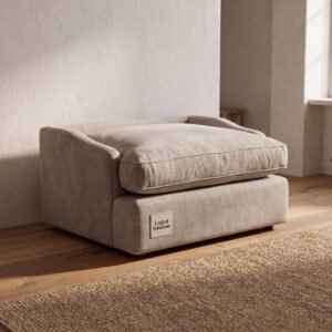 Brambleton Brushed Cotton Ottoman