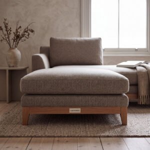 Ivywood Wool Flannel Chaise