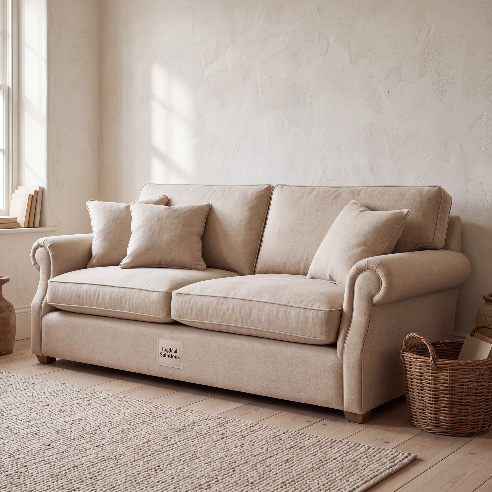Marlow Brushed Cotton Sofa