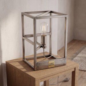 Halstead Table Lamp in Brushed Nickel