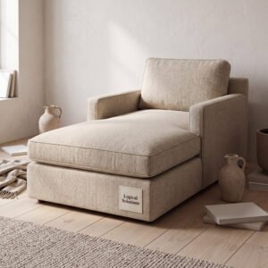 Yarrow Chenille Chaise