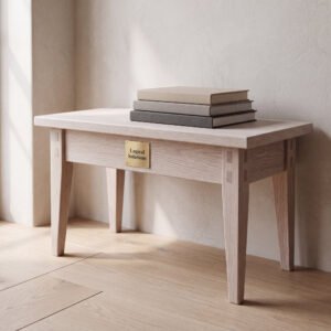 Inglewood Entry Bench in Sapele