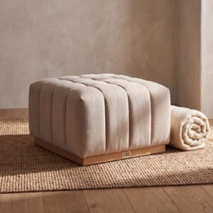 Glenmoor Brushed Cotton Ottoman