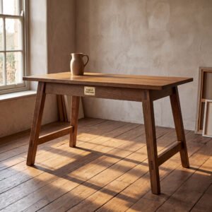 Dunmore Desk in Rift Oak