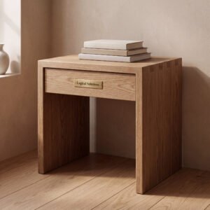 Vinemont Nightstand in White Oak